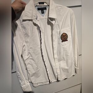 Tommy Hilfiger White Button-Up Shirt